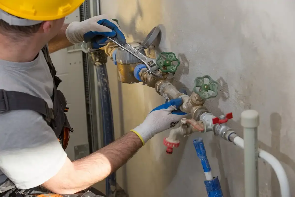 plombier qui remplace des canalisation en plomb